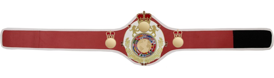 QUEENSBURY PRO LEATHER WORLD FLAGS CHAMPIONSHIP BELT - QUEEN/B/G/FLAG - AVAILABLE IN 10+ COLOURS